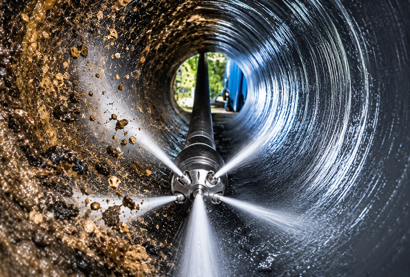 Hydo jetting drain clearing for Toledo, Maumee, Sylvania, Northwest Ohio and Southeast Michigan