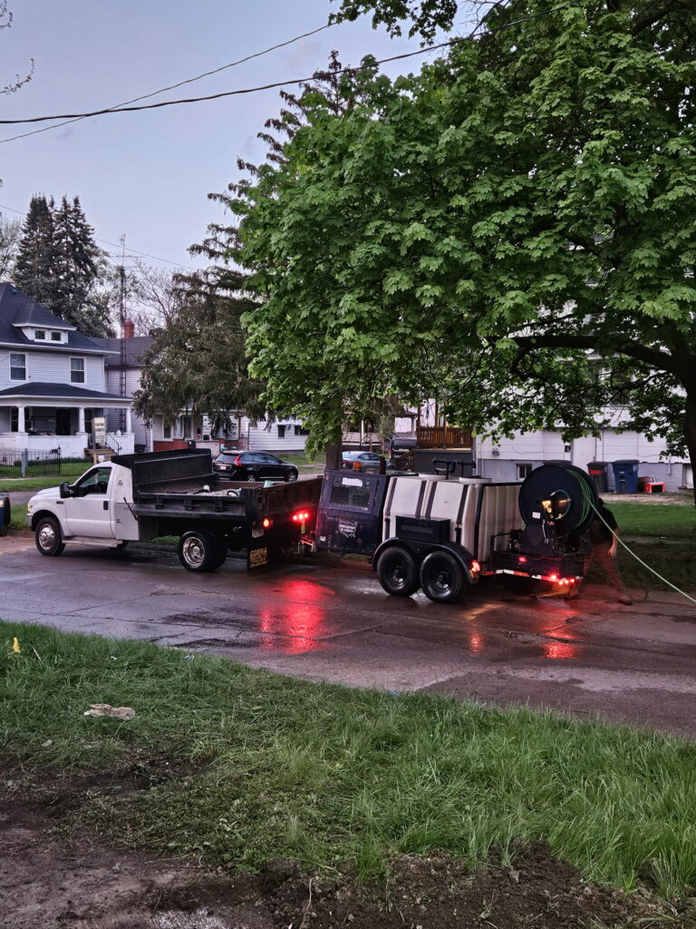 You've seen us around town. Rooter Right provides hydro jetting drain clearing in your area.
